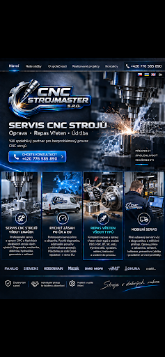 CNC Strojmaster - průmyslové obrábění a servis